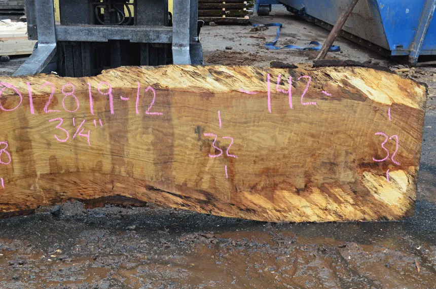 012819-12 Oregon White Oak Slab