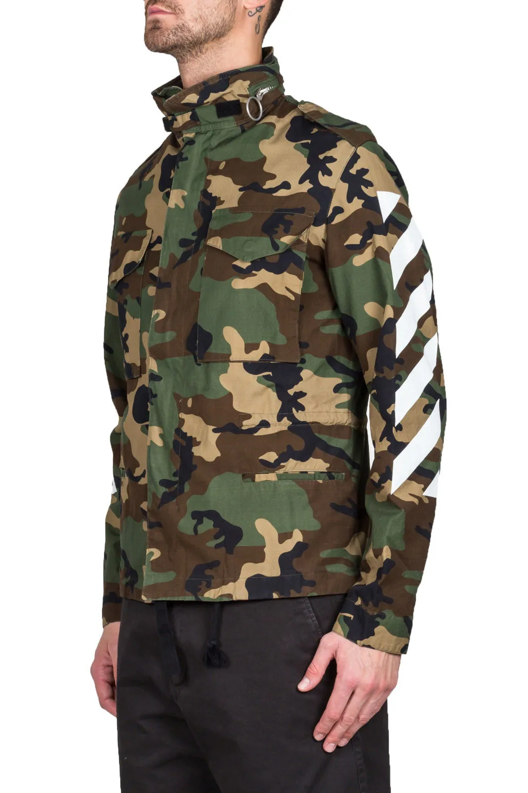 7 Opere Camouflage Jacket