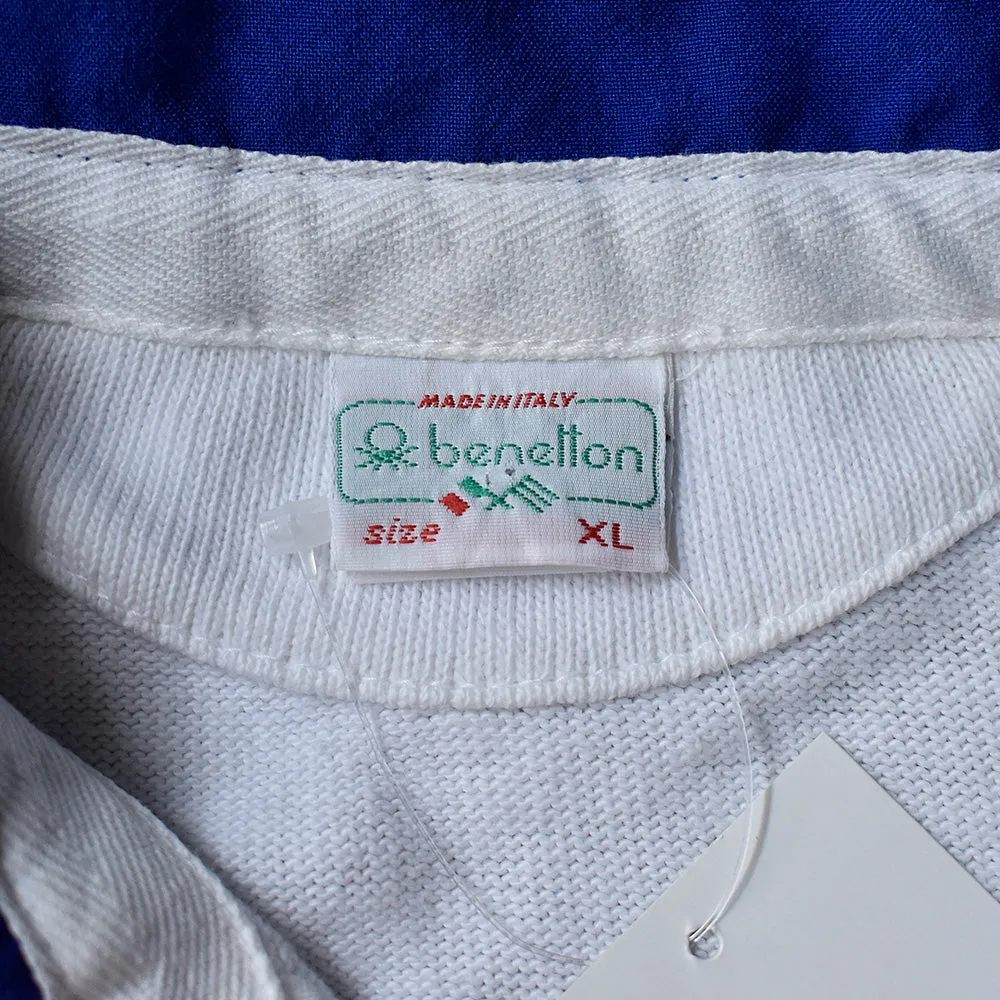 80's benetton  ラガーシャツ Italy製 240524H