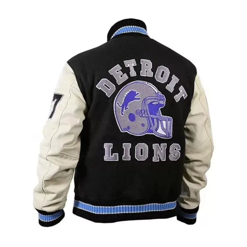 Axel Foley Beverly Hills Detroit Lions Jacket