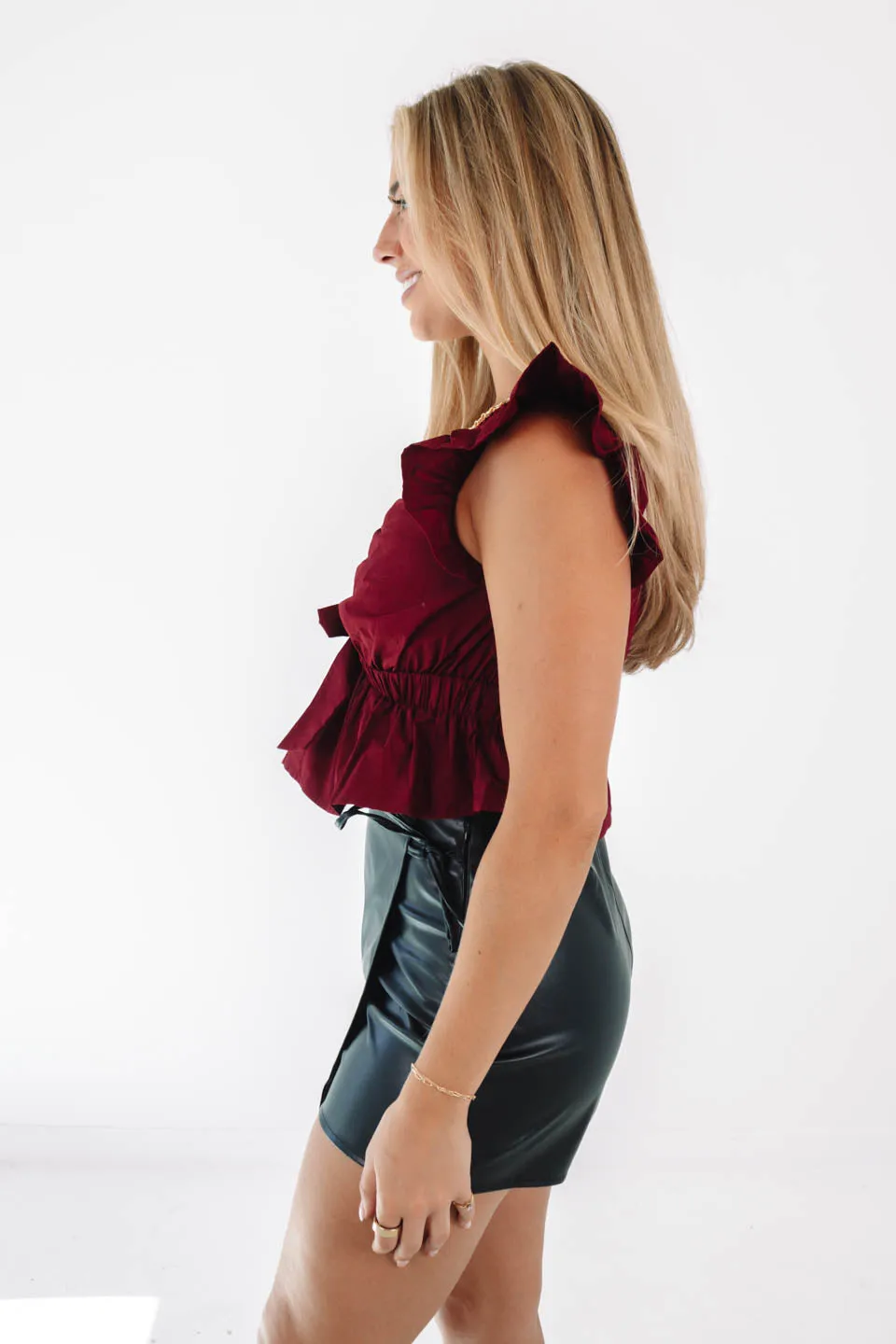 Best Kept Secret Top - Maroon