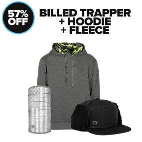 BILLED TRAPPER HAT   HOODIE   FLEECE