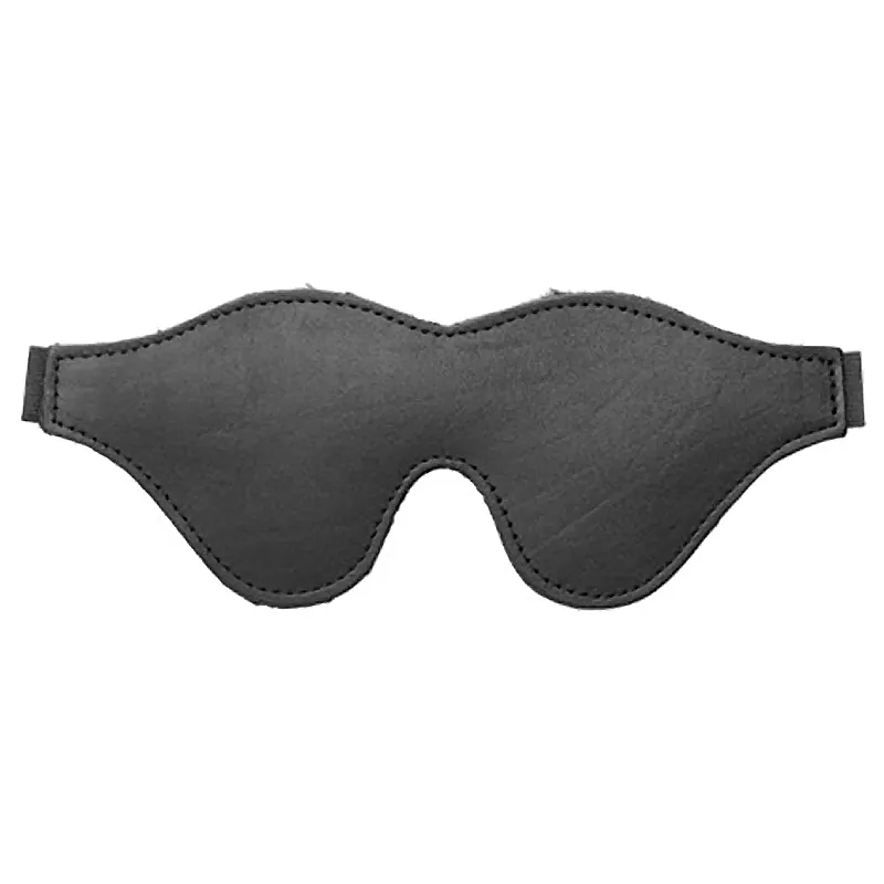 Black Fleece Lined Blindfold