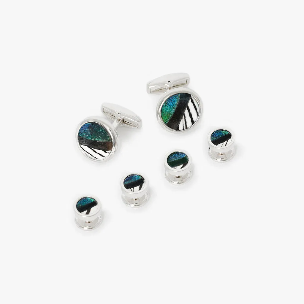 Blackbeard Cufflink & Studs Set