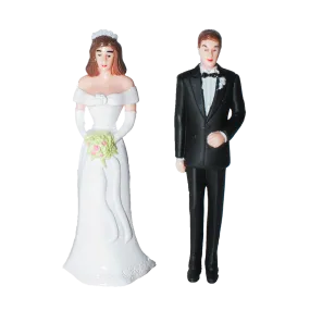 Bride and Groom Set - Caucasian