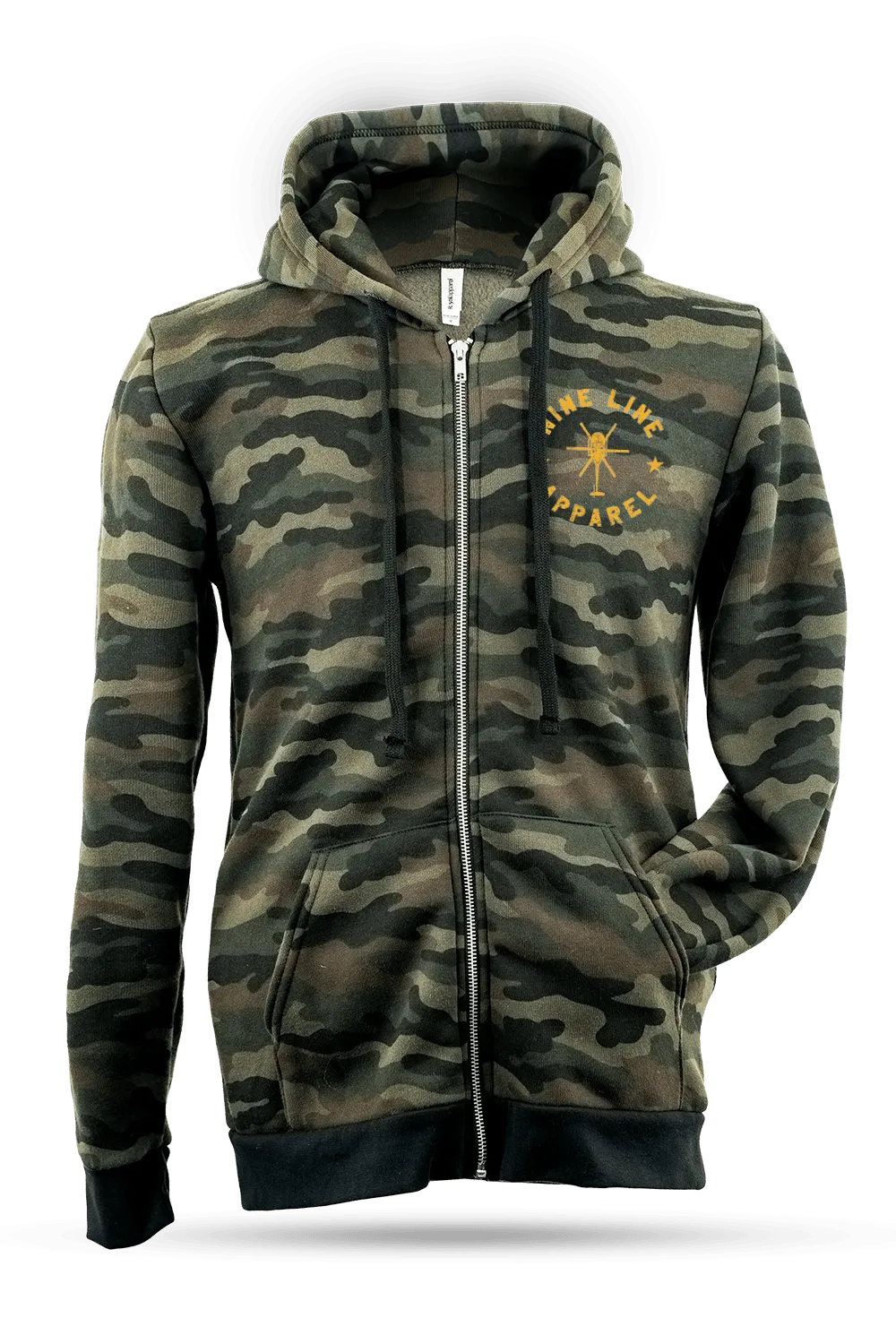 Camo Helo - Full Zip Hoodie