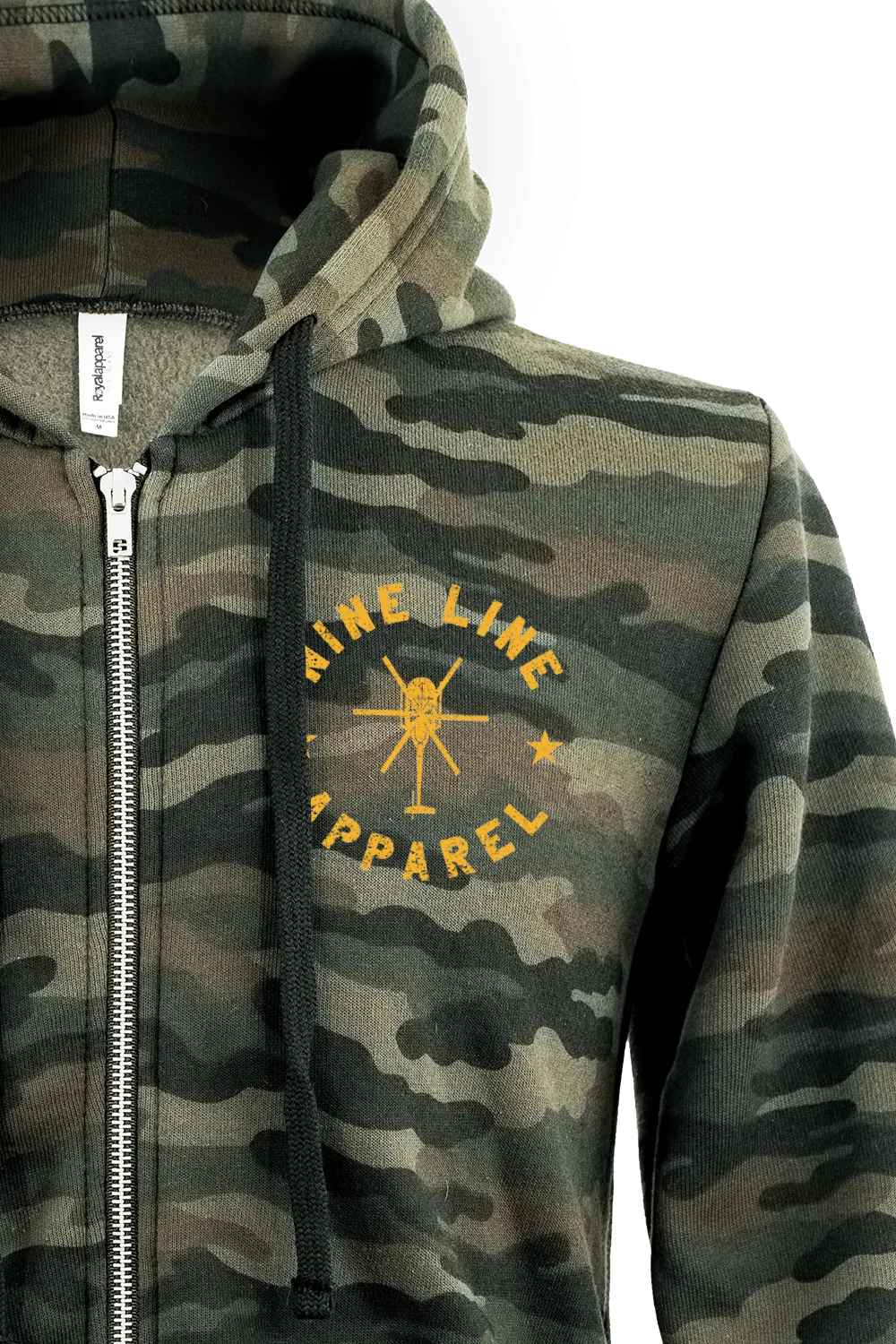 Camo Helo - Full Zip Hoodie