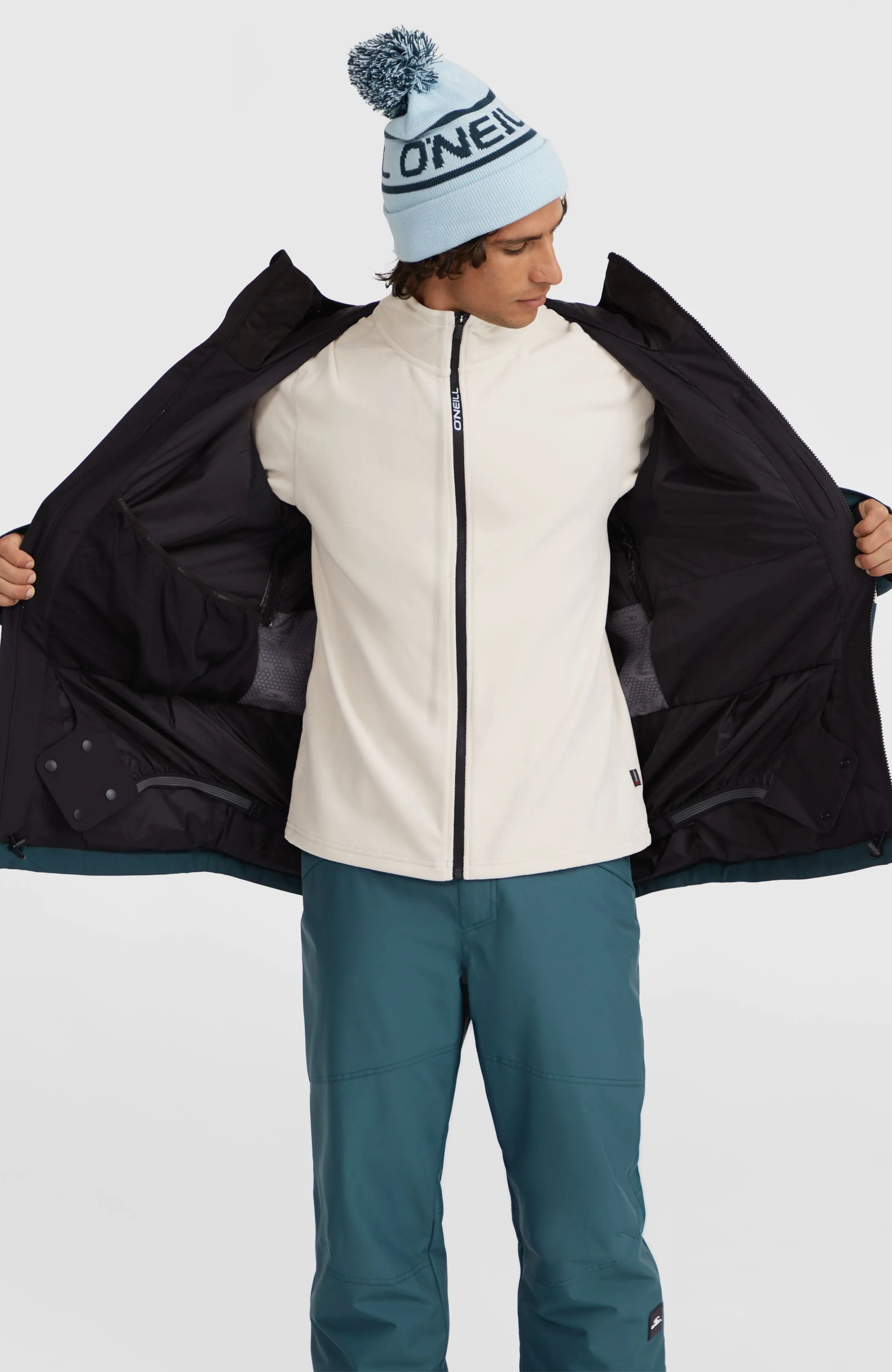 Carbonite Snow Jacket | Alma Steel Colour Block