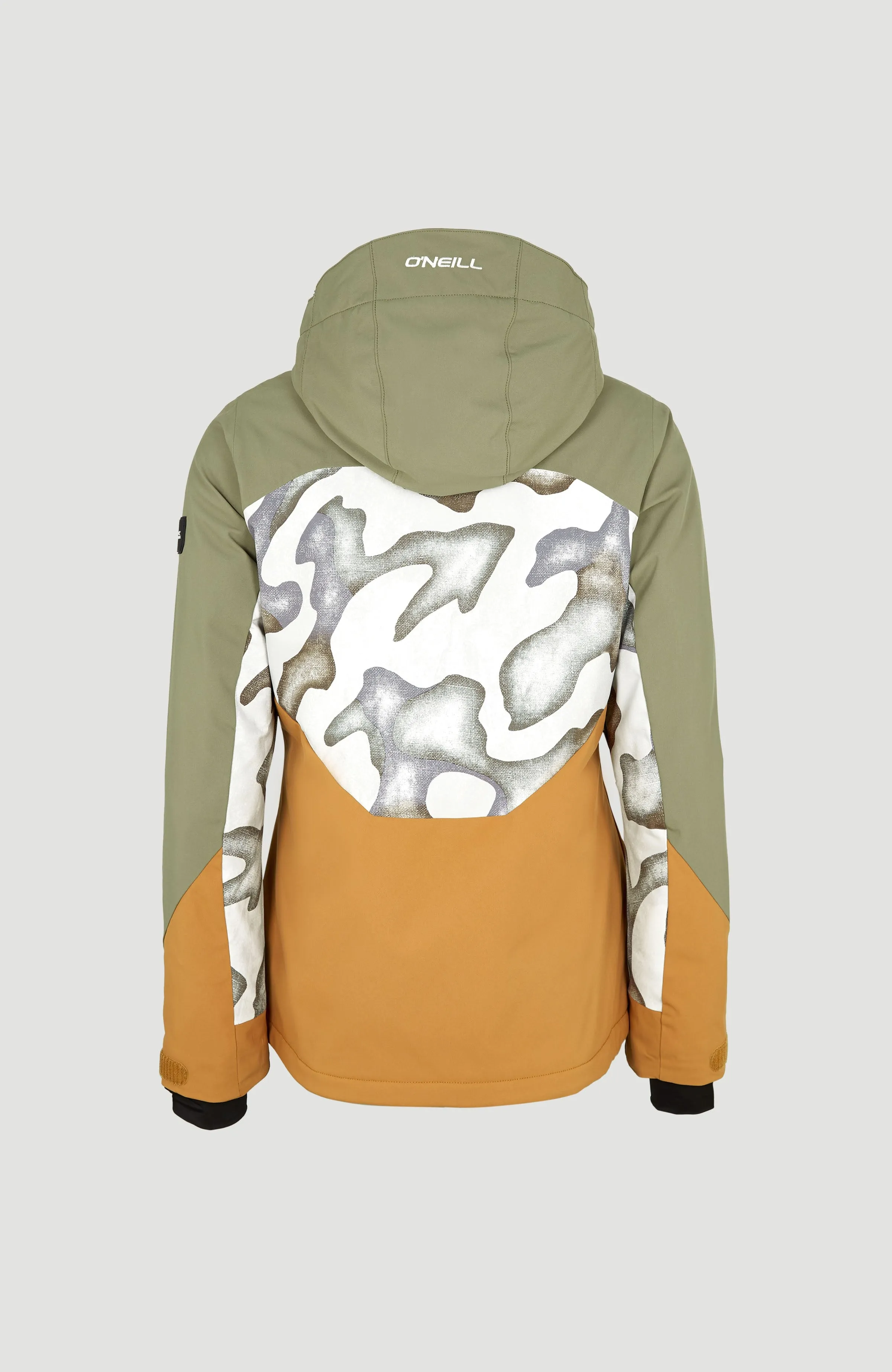 Carbonite Snow Jacket | Deep Lichen Green Colour Block