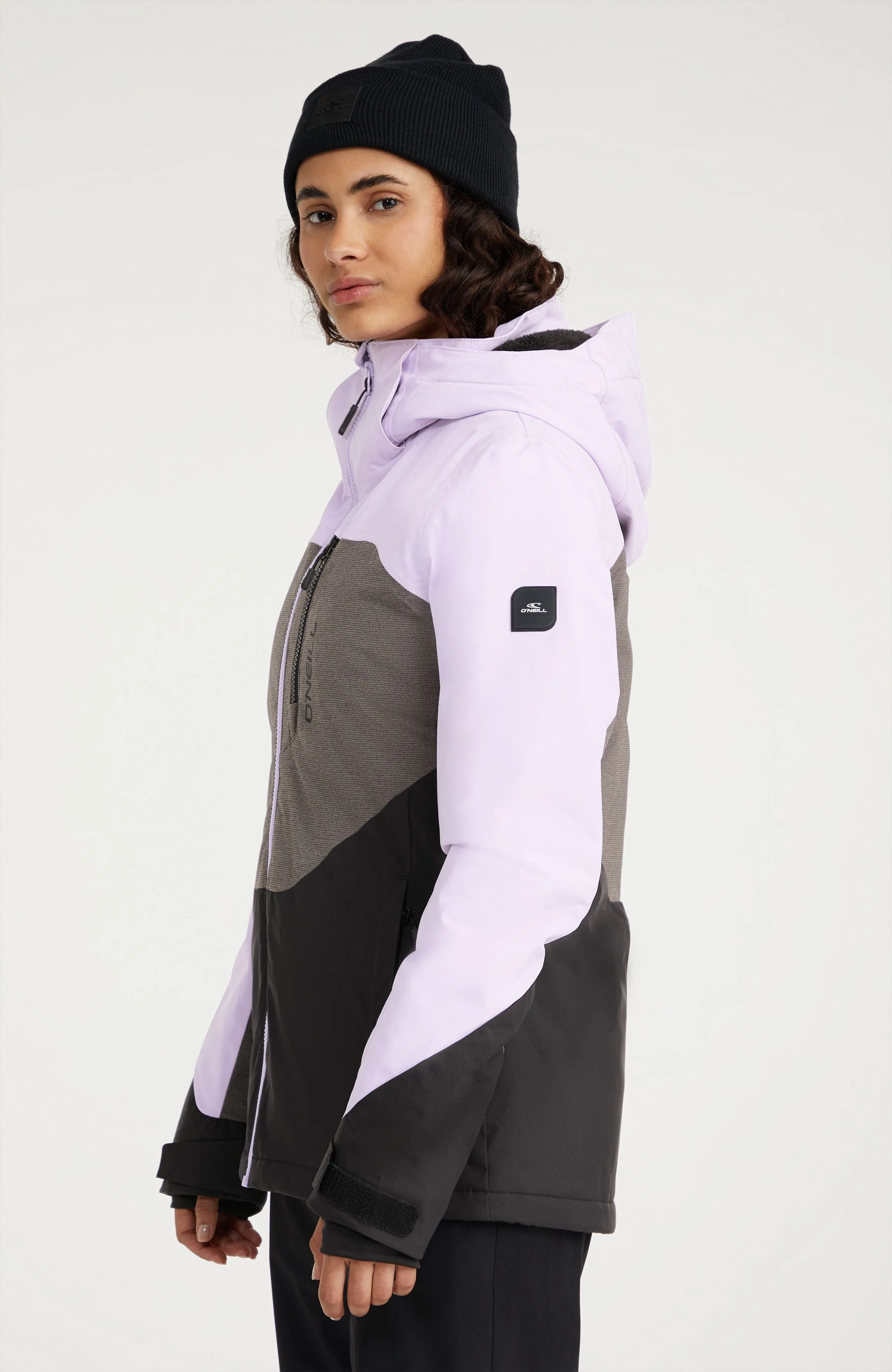 Carbonite Snow Jacket | Purple Rose Colour Block