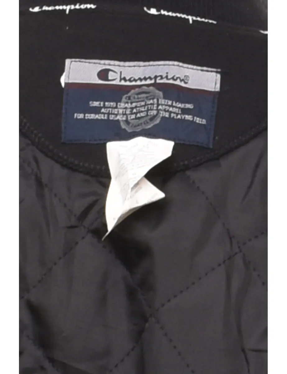 Champion Red & Black Bomber Jacket - L