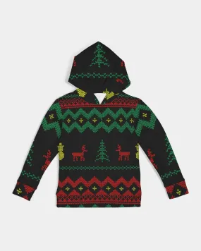 Christmas Merry Sweatshirt (Sweater) Black Kids Hoodie