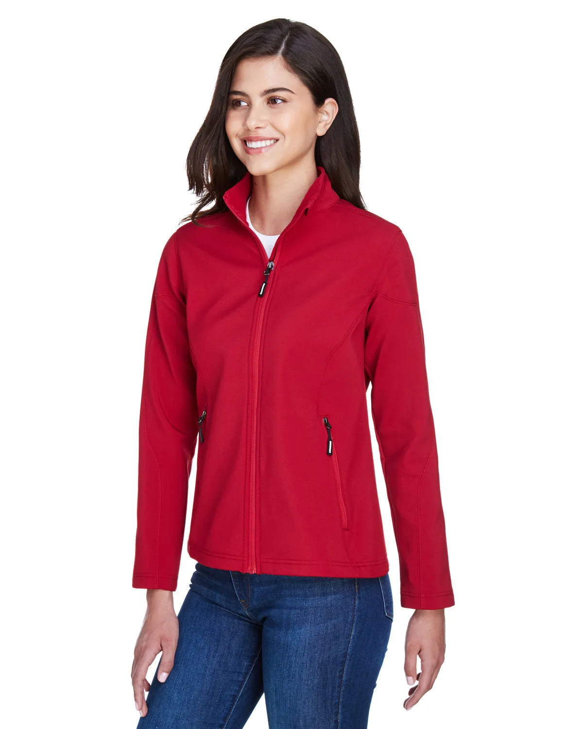 CORE365 Ladies' Cruise Two-Layer Fleece Bonded Soft Shell Jacket