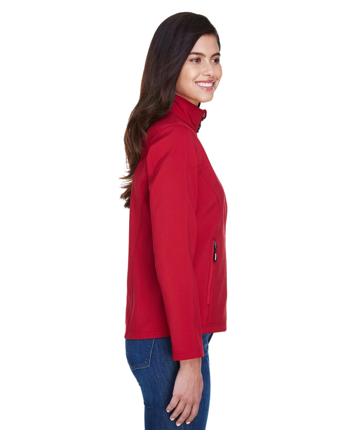 CORE365 Ladies' Cruise Two-Layer Fleece Bonded Soft Shell Jacket