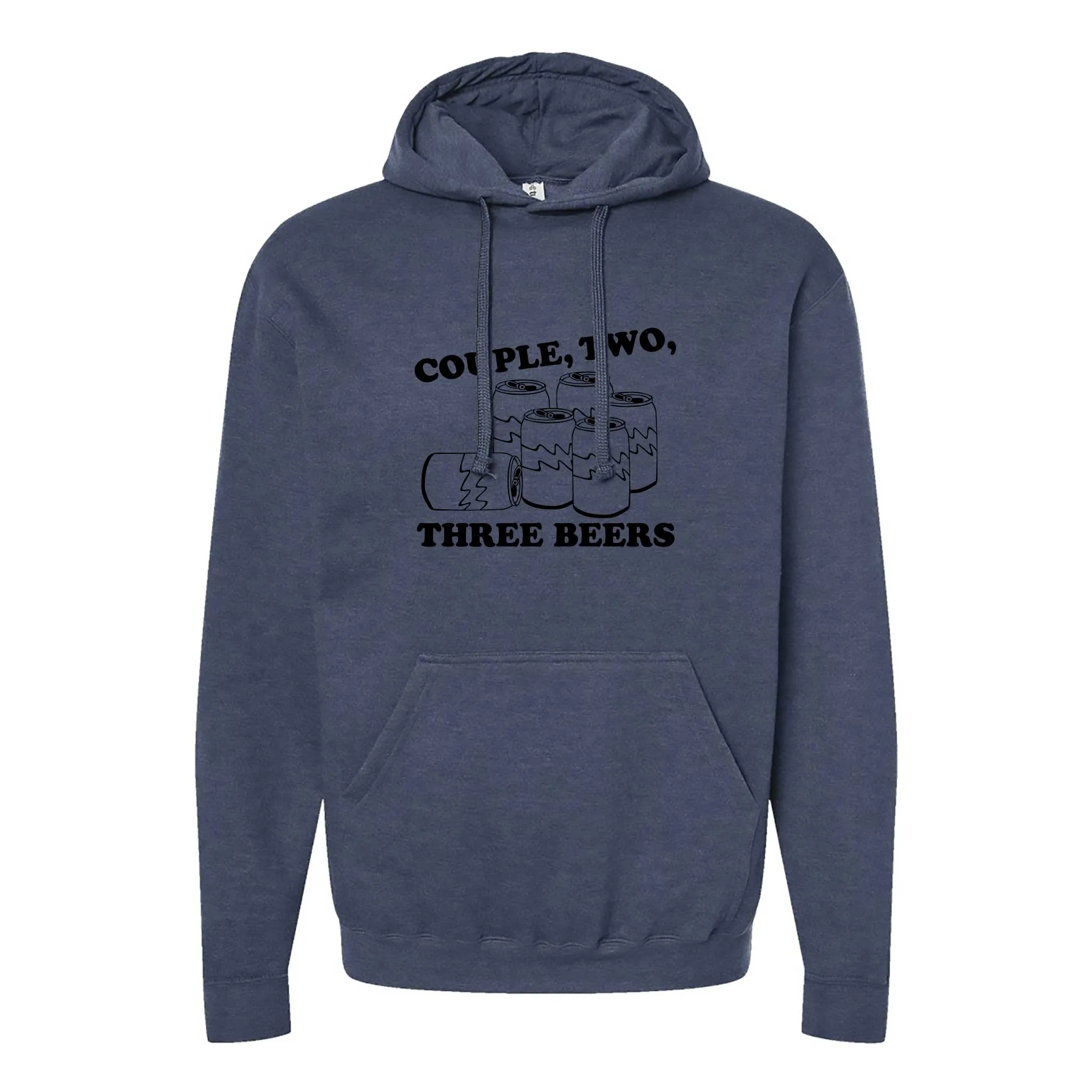 Couple, Two, Three Beers Minnesota Hoodie