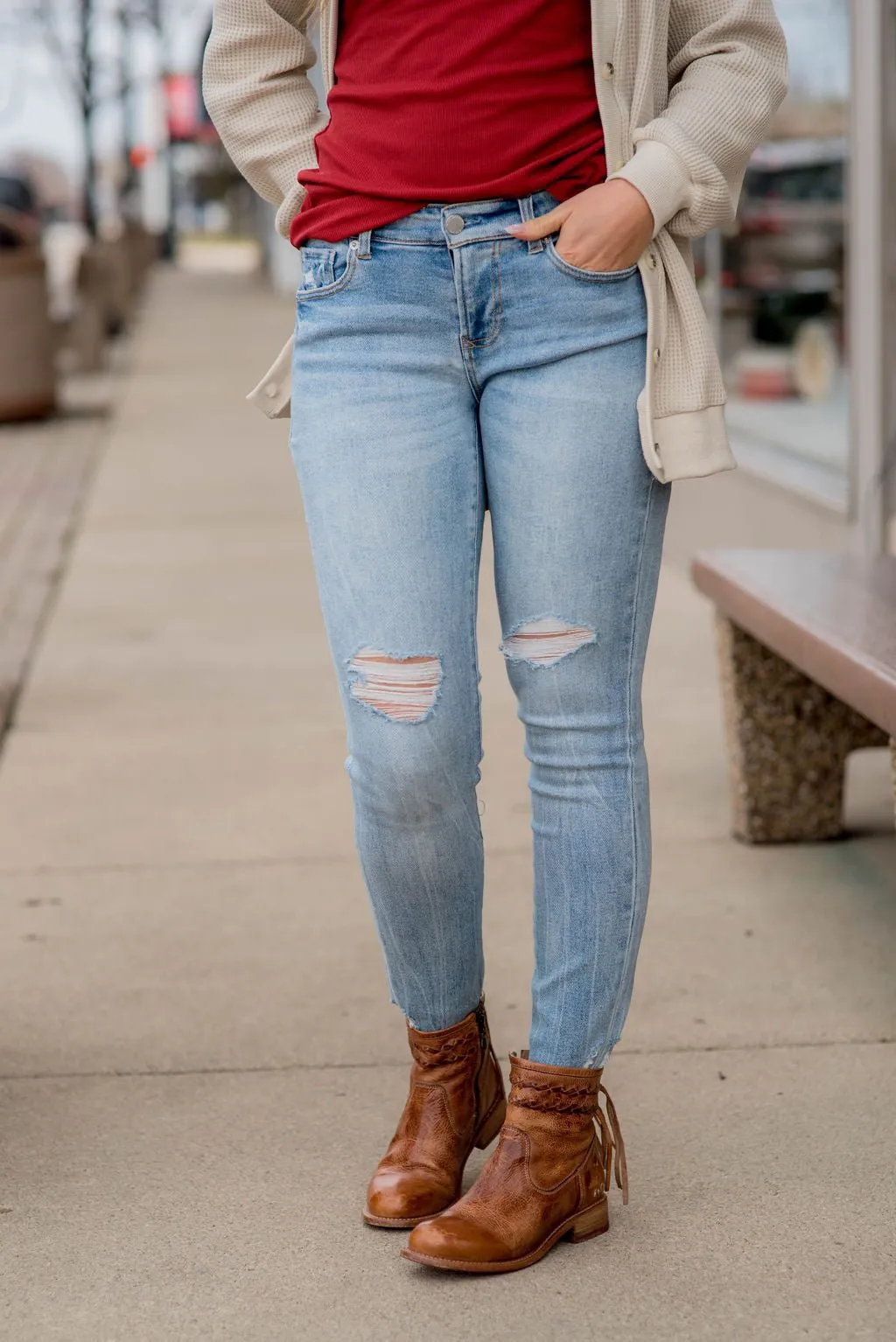 Crystal Denim Jeans