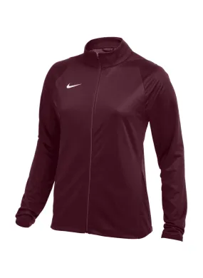 Custom Nurse Jacket | Dark Maroon/White Nike Epic Jacket 2.0 Women&#x27;s 