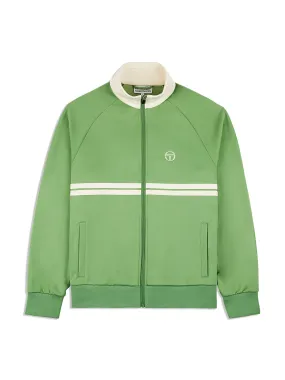 Dallas Track Jacket Archivio- Jade Green/ Pearl Ivory