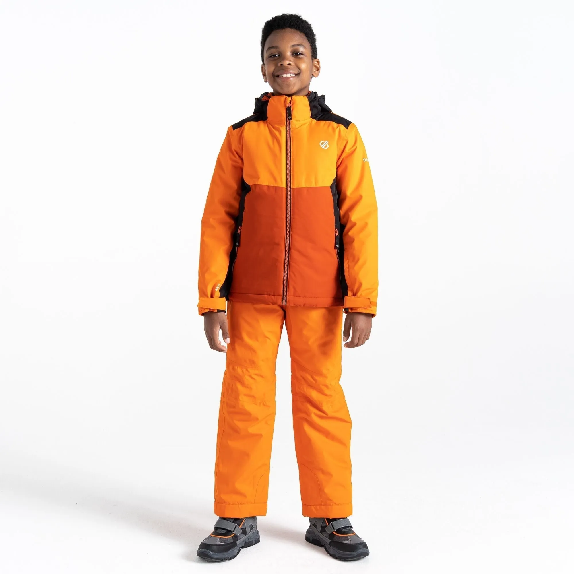 Dare2b Kids' Impose III Ski Jacket | Puffins Orange