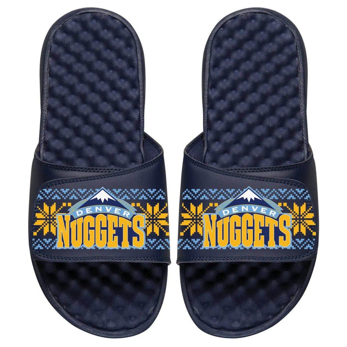 Denver Nuggets Ugly Sweater Slides