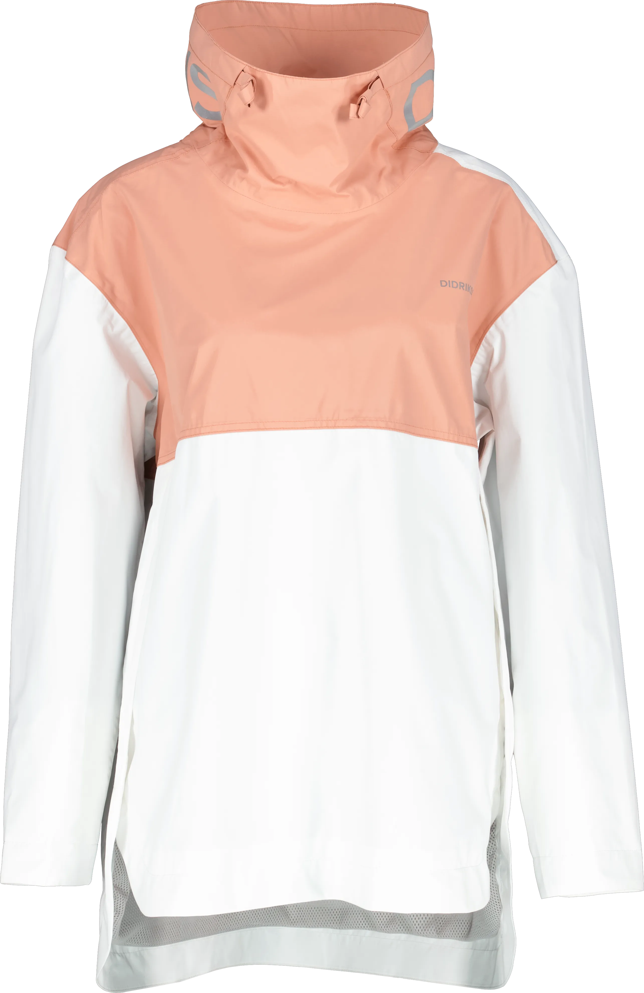 Didriksons Women&#x27;s Thyra Jacket 2 White/Pink/White | Buy Didriksons Women&#x27;s Thyra Jacket 2 White/Pink/White here | Outnorth