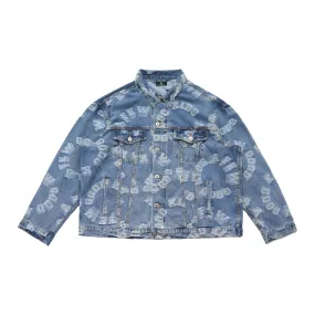 DONCARE "All-over Print Denim Jacket" - AFGK