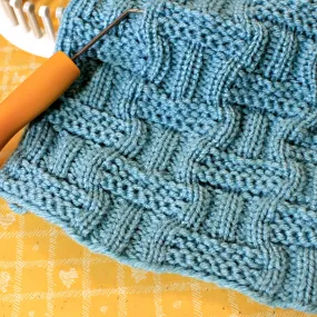 Double Basketweave Stitch Pattern