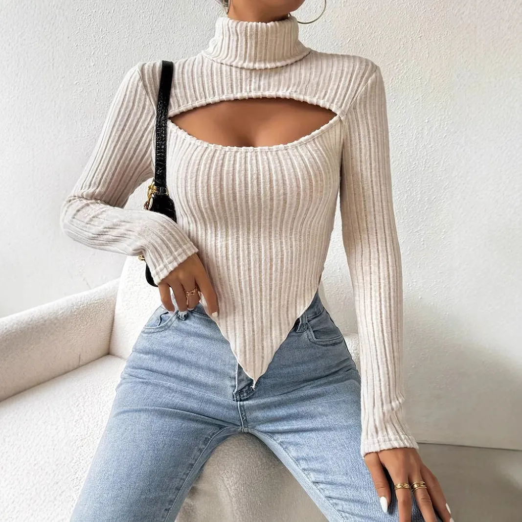 Elegant Shirt Fall Winter Short Casual Top