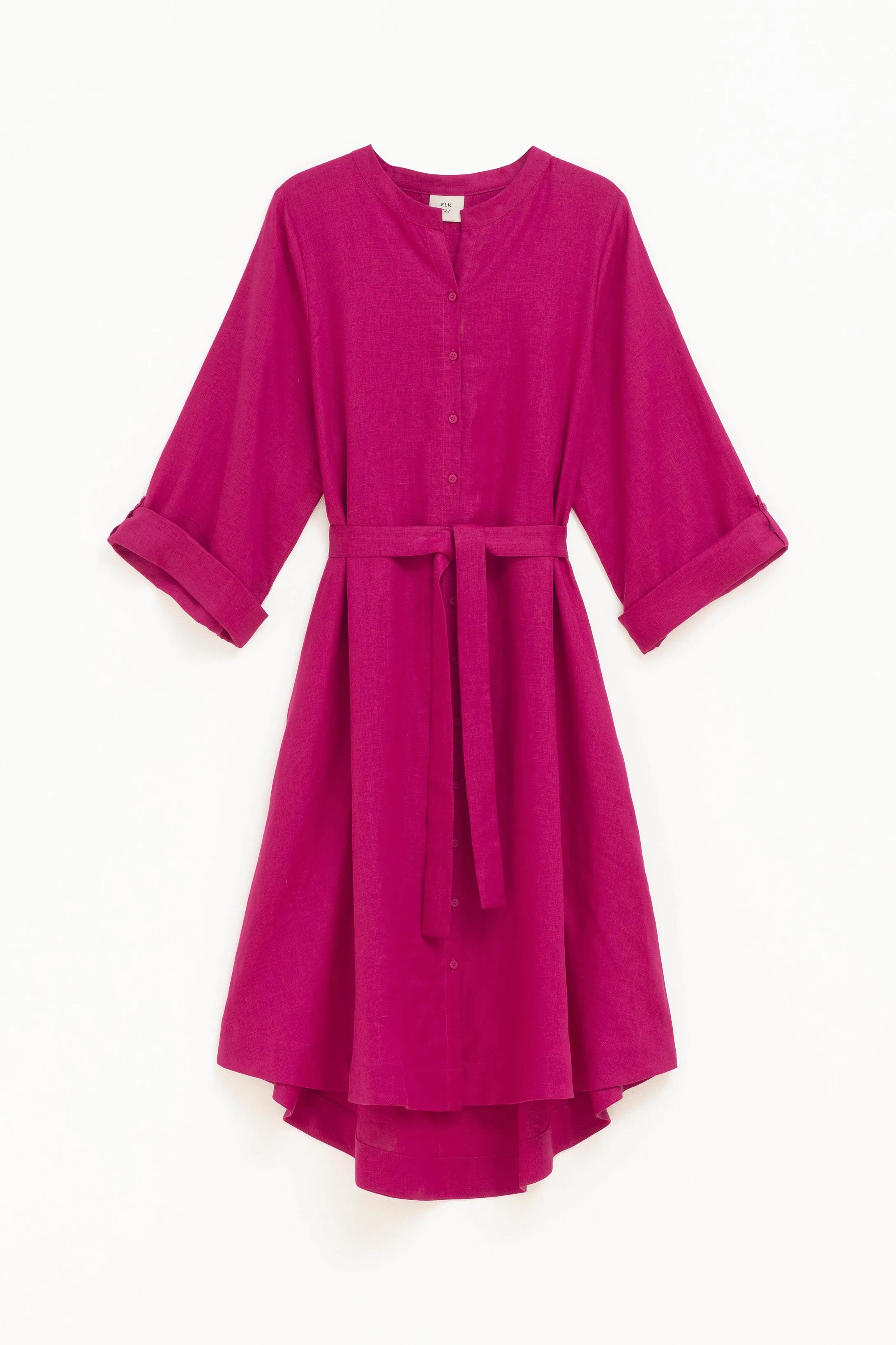 Elev Linen Shirt Dress