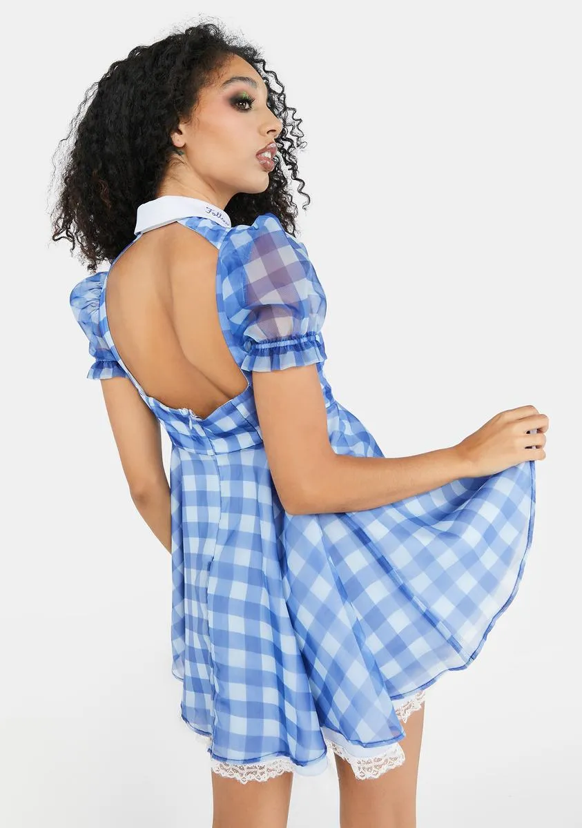 Far From Home Organza Dress