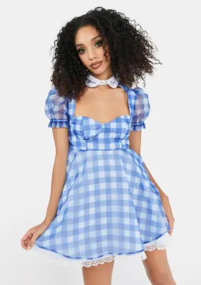 Far From Home Organza Dress