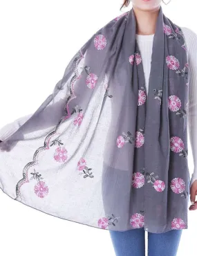 Garden Embroidery Hijabs  