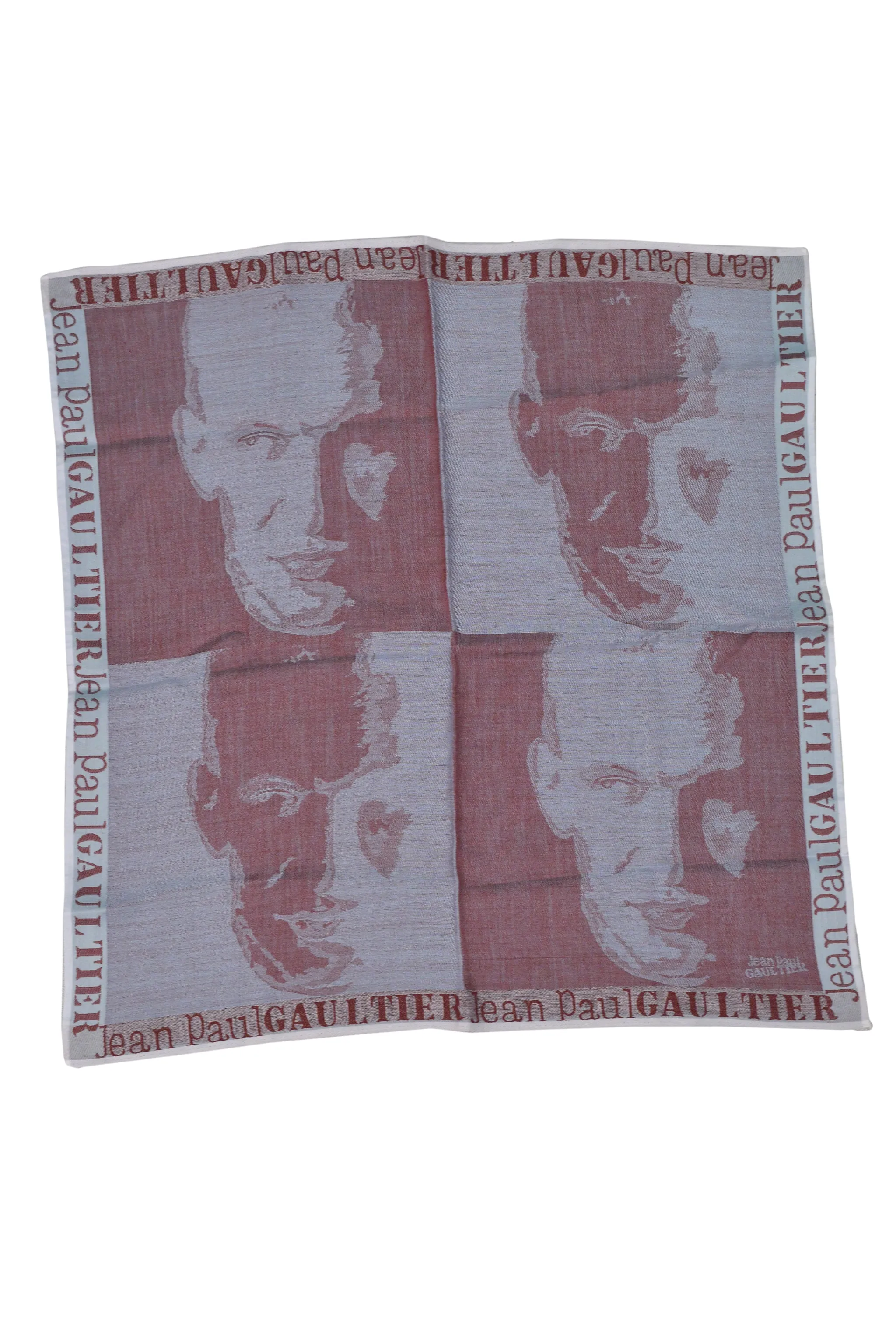 GAULTIER XRAY PORTRAIT SCARF