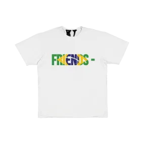 Giftngon - FRIENDS - BRA T-SHIRT - WHITE