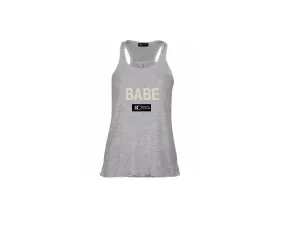 Gray Racerback Tank Top - BABE