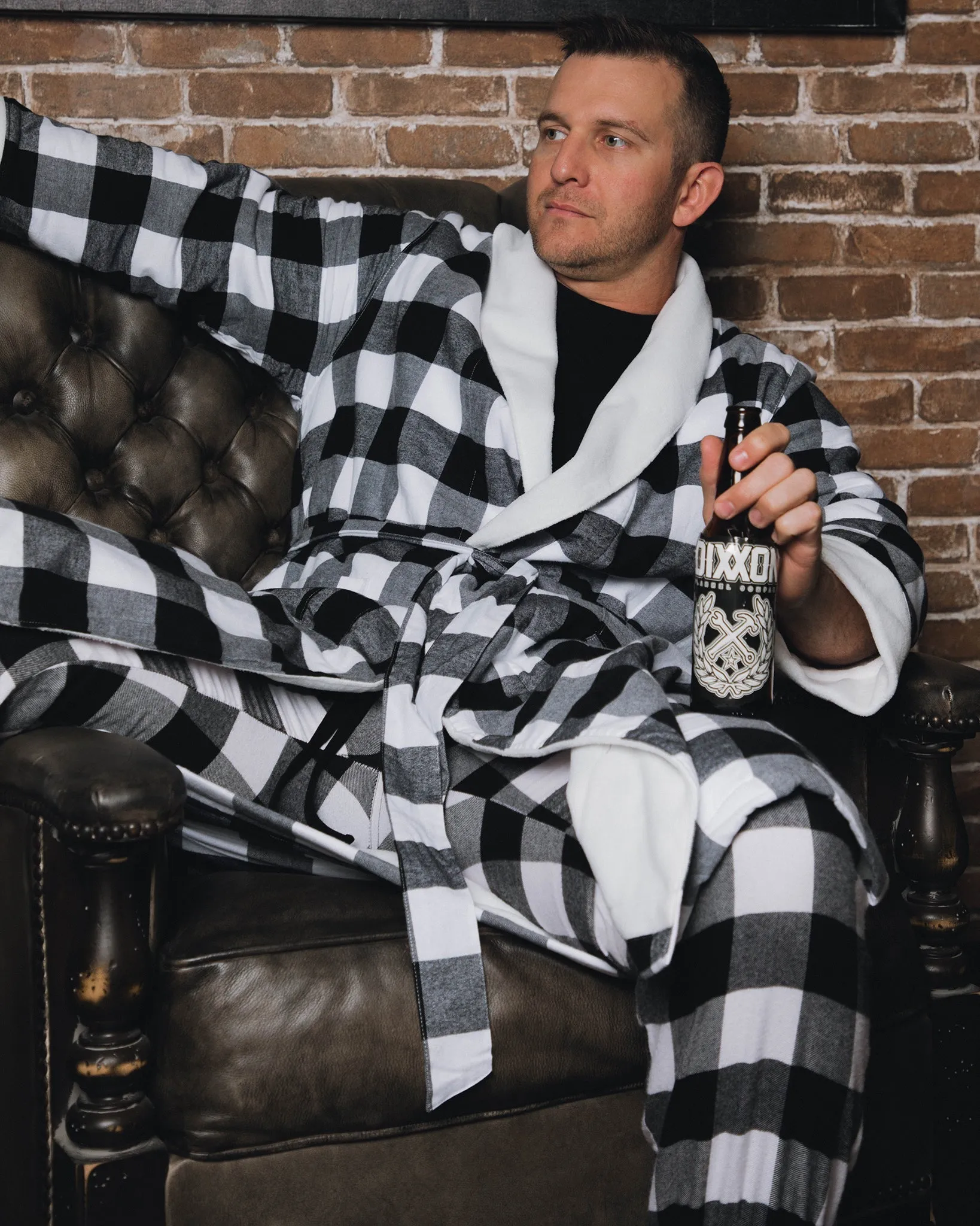 Gringo Fleece-Lined Robe