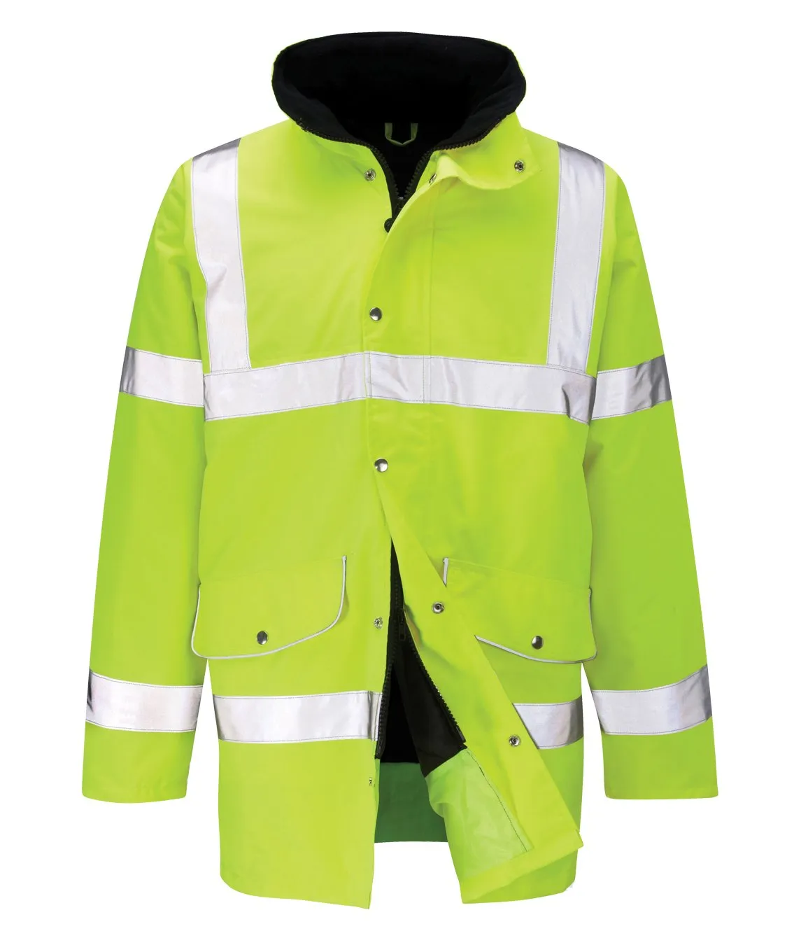 Hi Vis Yellow Executive 3/4 Jacket - LANCELOT