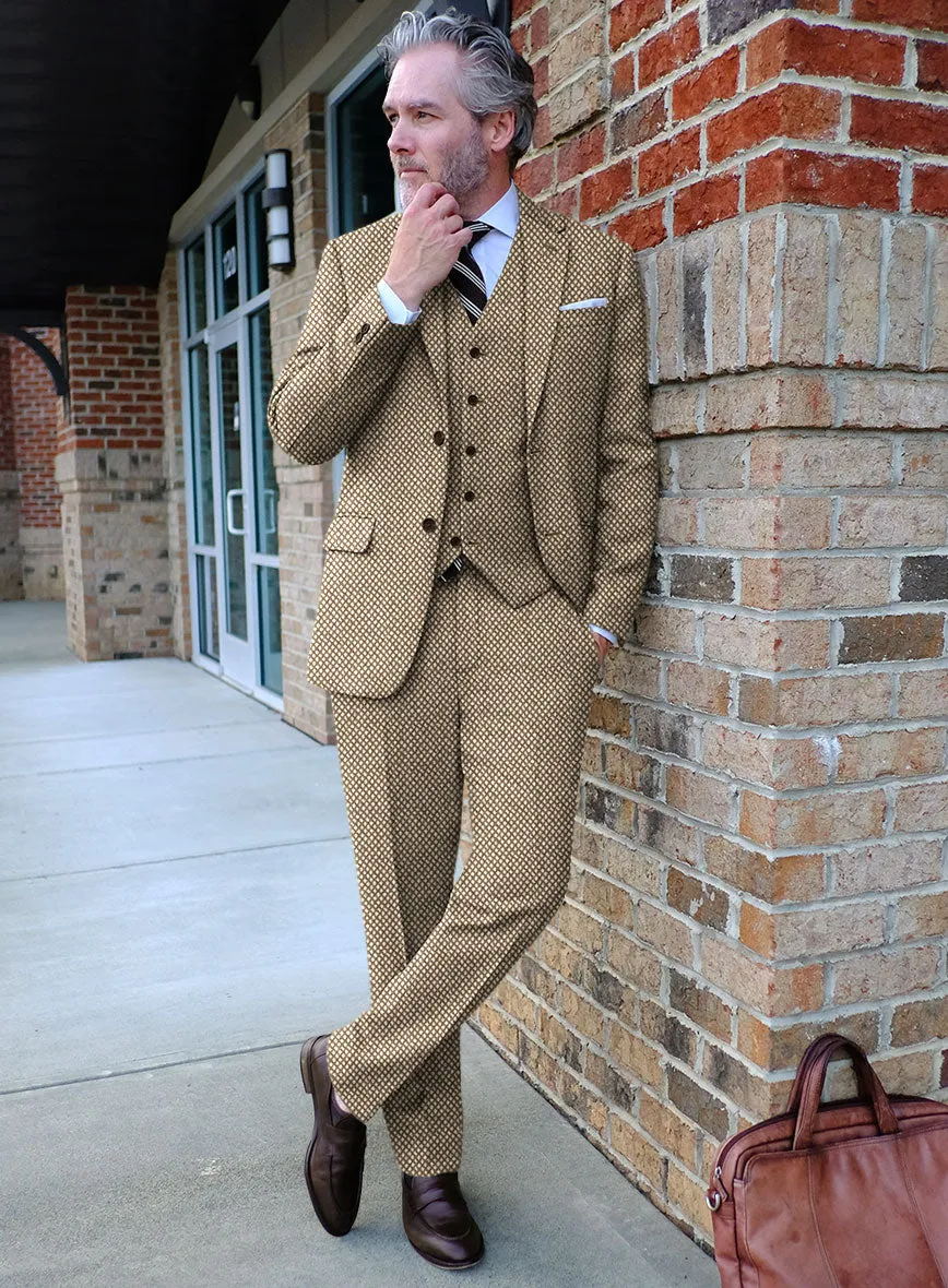 Highlander Heavy Honeycomb Brown Tweed Suit