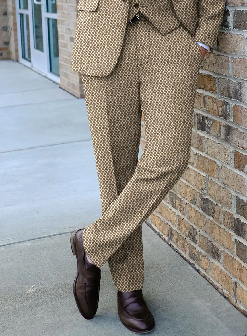 Highlander Heavy Honeycomb Brown Tweed Suit