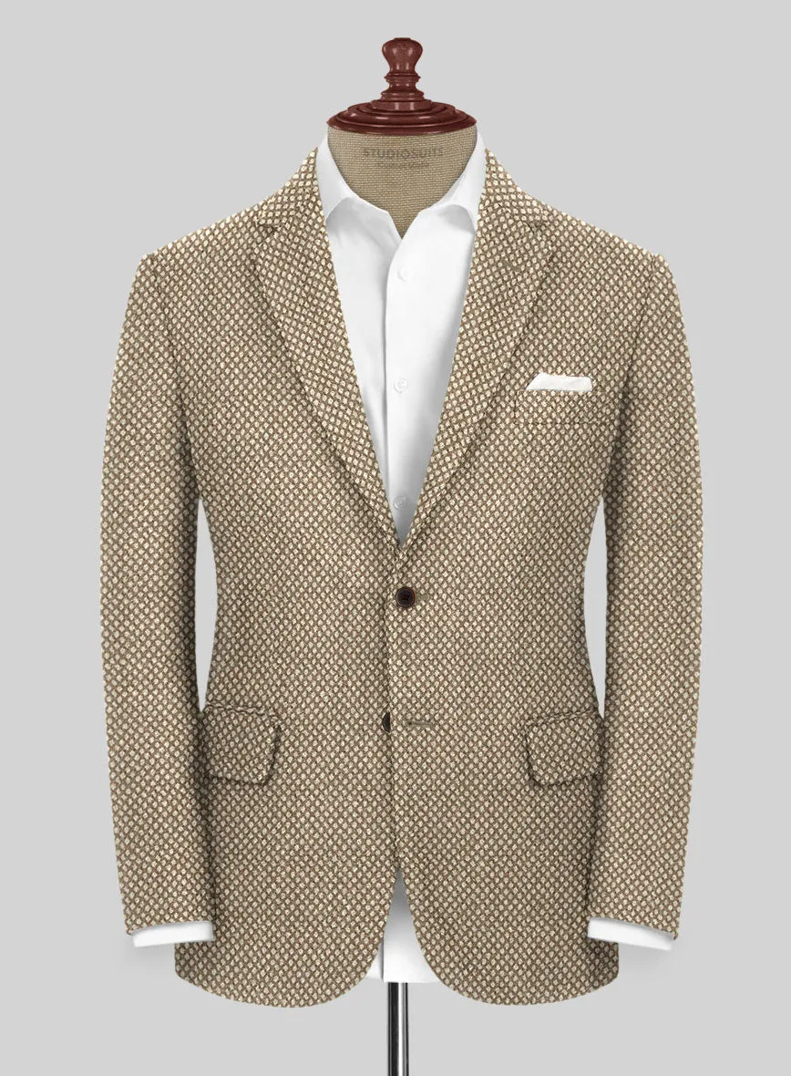 Highlander Heavy Honeycomb Brown Tweed Suit