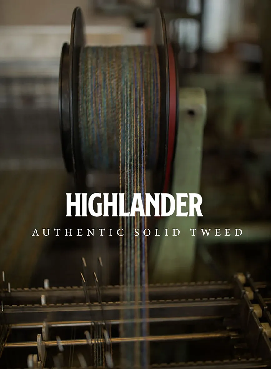 Highlander Heavy Paris Green Tweed Suit