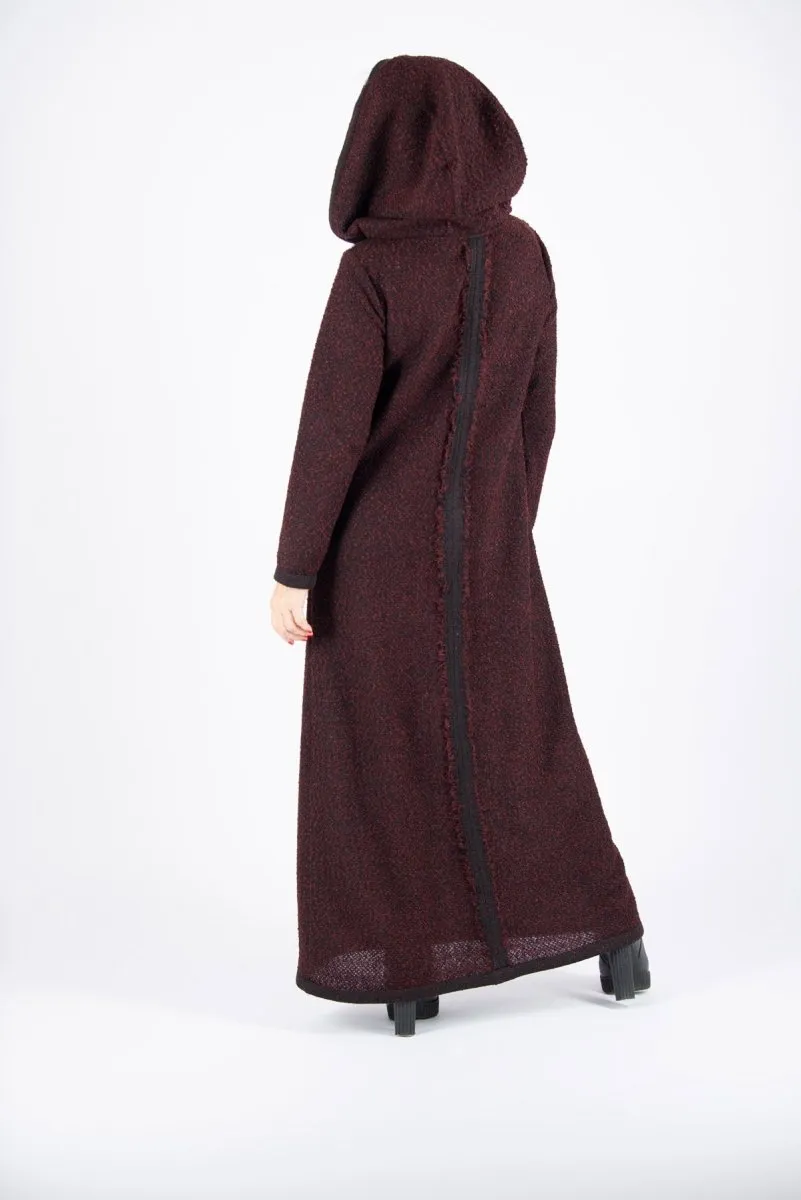 Hooded Knitted Dress LINDA