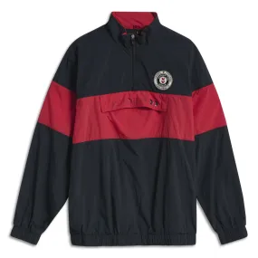 Hummel hmlJORES Half Zip Jacket - Dark Navy/Red