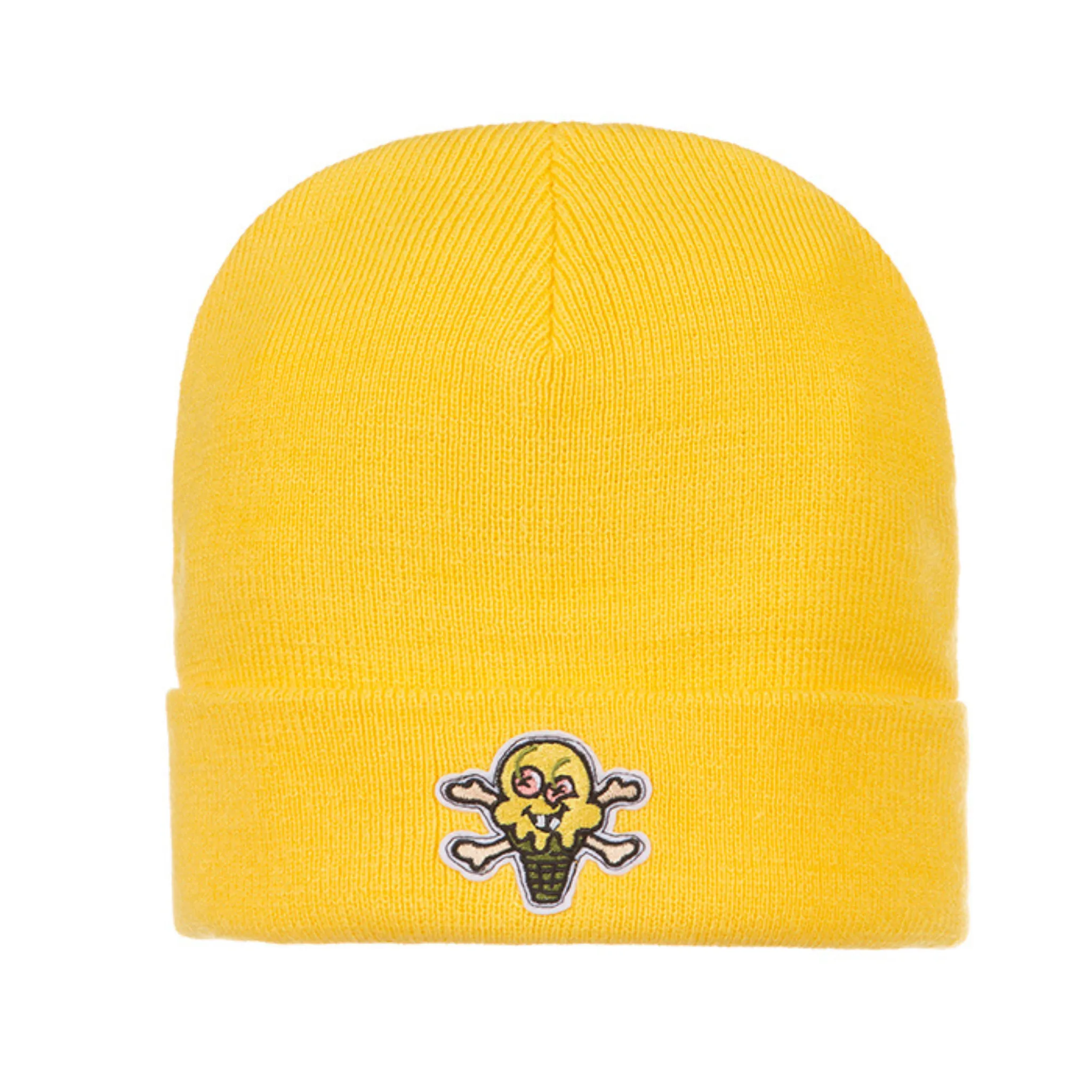 Icecream Bones Knit Cap (Aspen Gold)