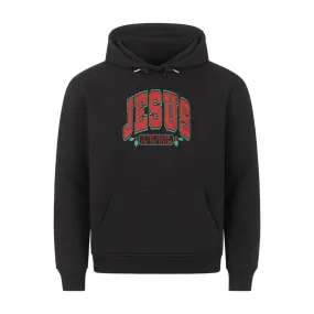 Jesus College Style Christmas Hoodie