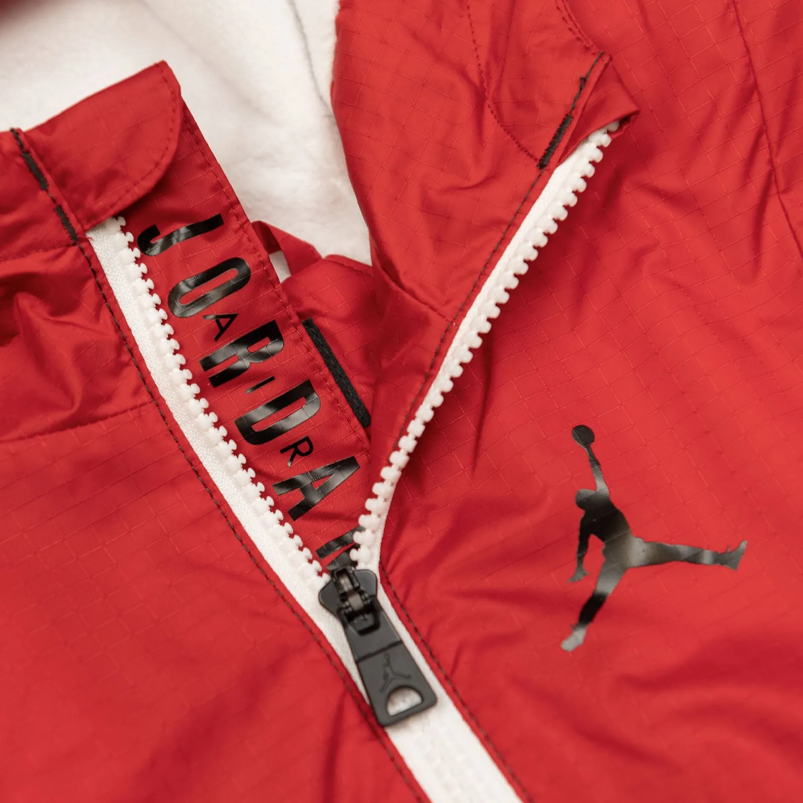 Jordan Jumpman Fleece Lined Windbreaker - Gym Red