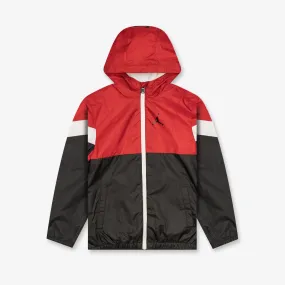 Jordan Jumpman Fleece Lined Windbreaker - Gym Red