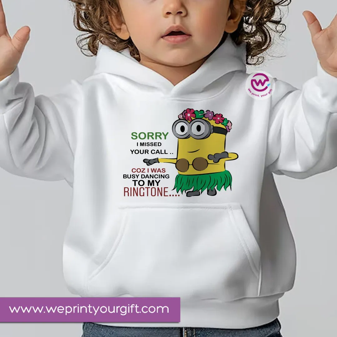 Kids Hoodie-Minions