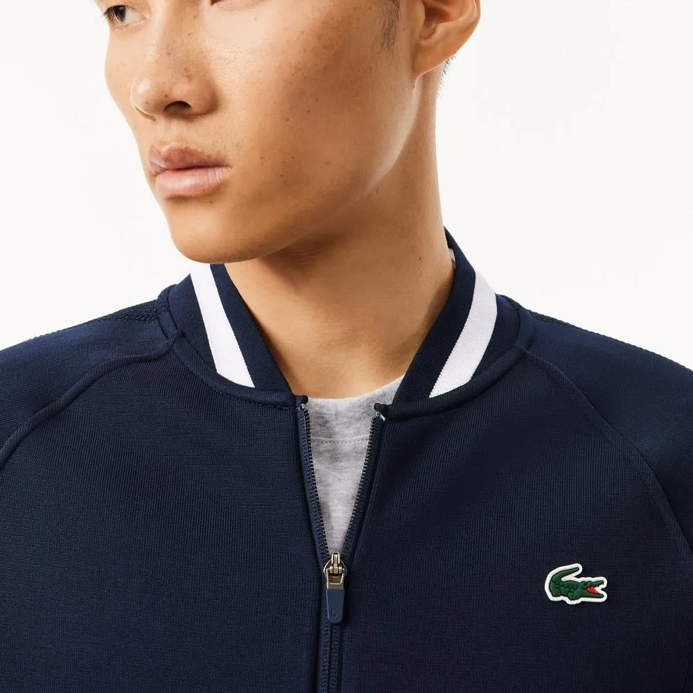 Lacoste Men's Medvedev X UltraDry Tennis Jacket - Navy Blue