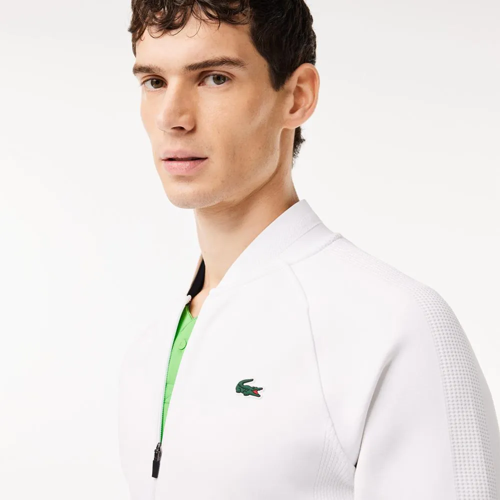 Lacoste Men's Medvedev X UltraDry Tennis Jacket - White